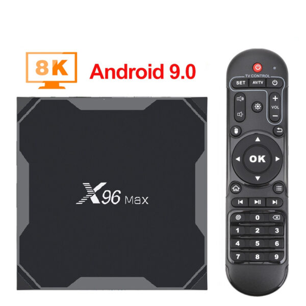 Android 9.0 Amlogic Quad Core 4K TV Box